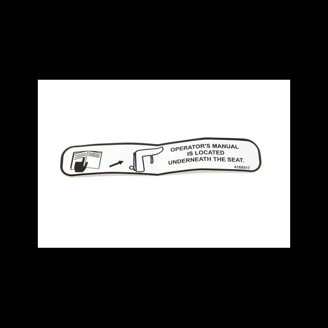 Manual Location Decal, 4168517