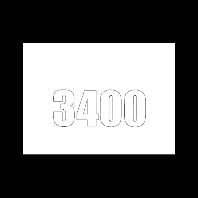 Model 3400 UTV Decal, 7260159