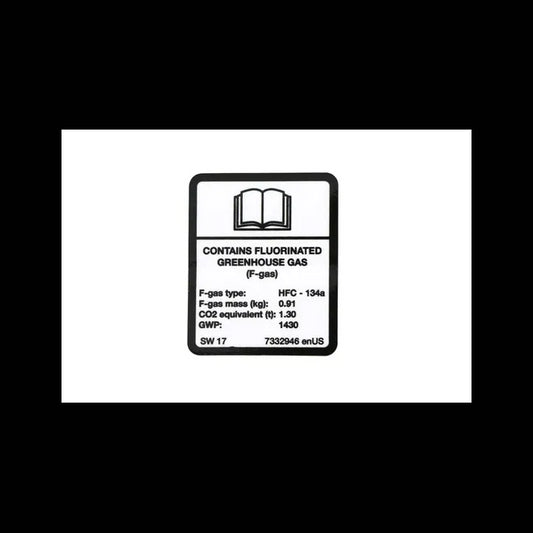 HVAC Decal for Loaders, 7332946